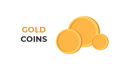 gold coins